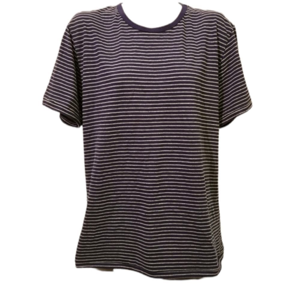 Slate &‎ Stone Navy Striped Tee Sz XXL
